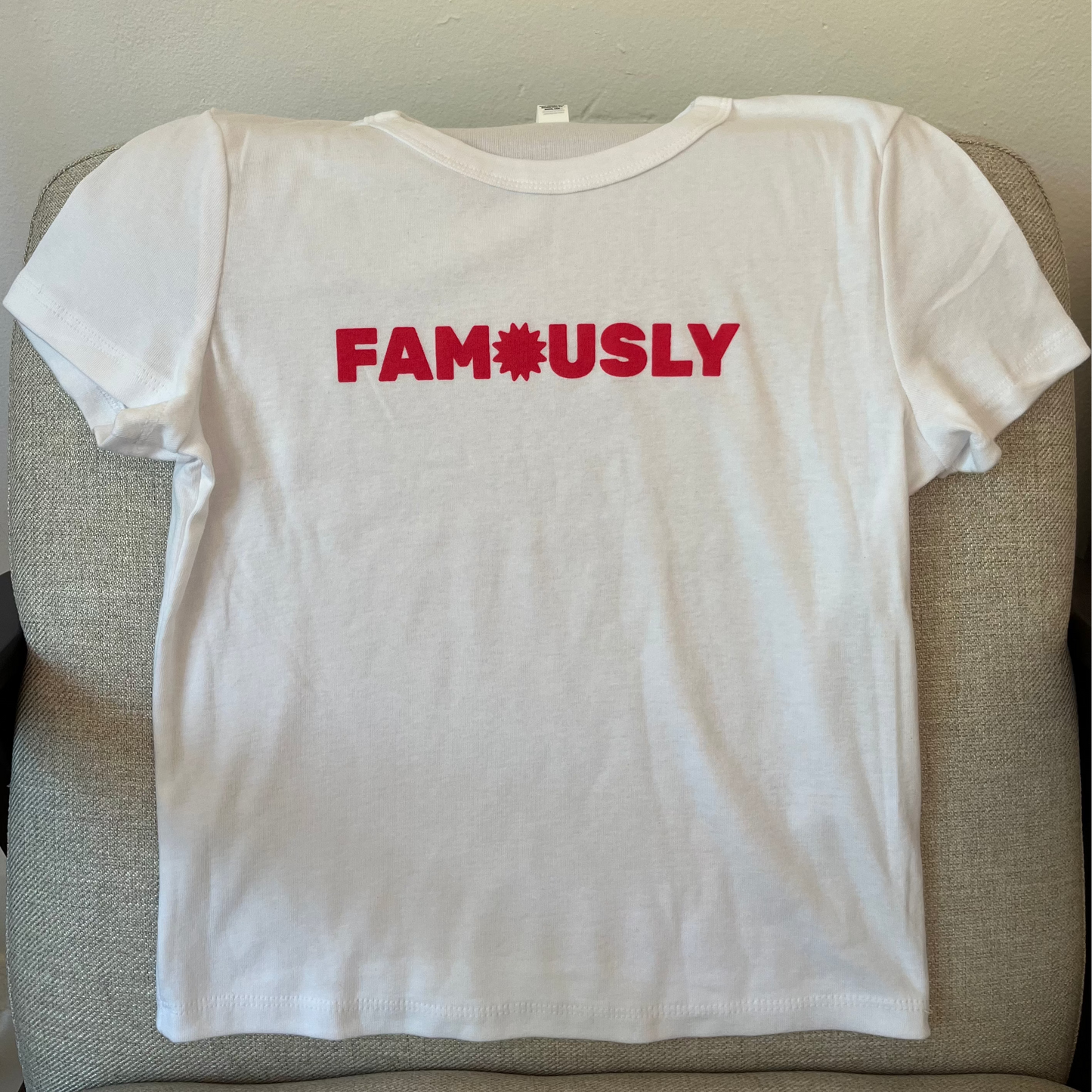 'Famously' Baby Tee