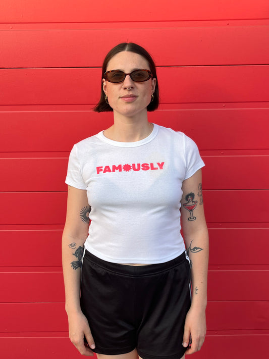 'Famously' Baby Tee